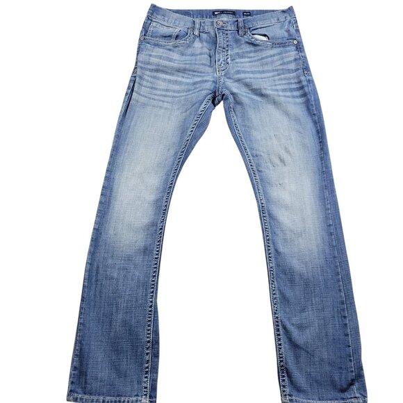 Buckle BKE Jeans Mens 36x34 Jake Straight Blue Dark Wash Straight - Picture 1 of 8